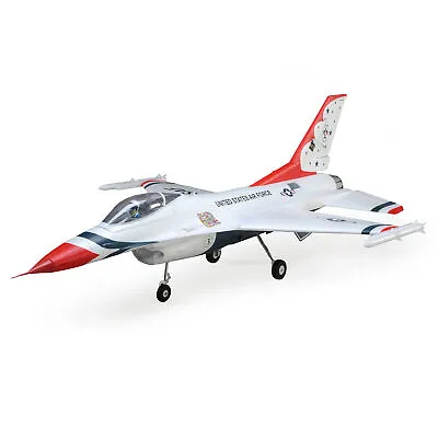 E-flite RC Airplane F-16 Thunderbirds 70mm EDF Jet BNF Basic   EFL178500 • $379.99