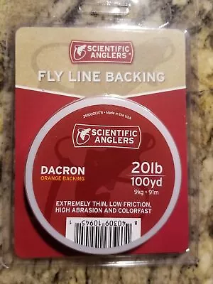 Scientific Anglers Dacron Fly Line Backing 100-yrds • $9.95