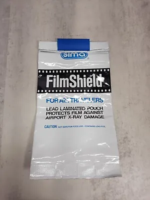 $12.99 • Buy VINTAGE SIMA FILM SHIELD LEAD LAMINATED BAG X-RAY SECURITY 6 X12 