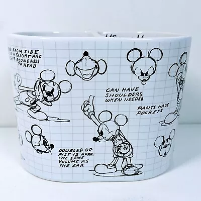  Disney Sketchbook Mickey Mouse Bathroom Make Up Or Toothbrush Holder • $25.29