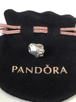 £12.50 • Buy Pandora Moments Bridesmaid Heart & Bow Charm S925 ALE Silver 925