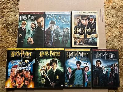 Harry Potter DVD Collection Lot Of 8 • $0.99