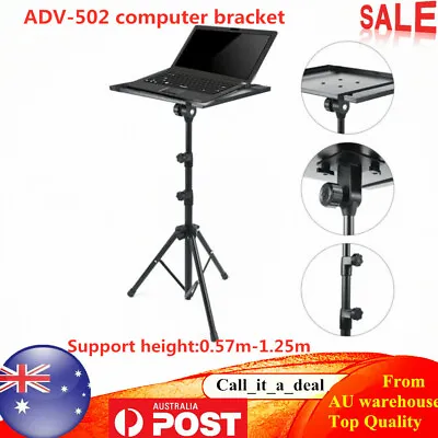$33.04 • Buy ADV-502  Projector Tripod Stand Computer Bracket Laptop Stand Holder Adjustable