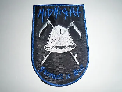 Midnight Farewell To Hell Embroidered Patch • $6.29