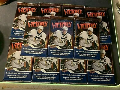 Lot Of 11 2011-12 UPPER DECK VICTORY NHL HOCKEY SEALED Card PACK New • $29.99