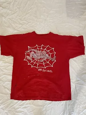 Vintage Y2K Ecko Unltd XL Spiderman Shirt Distressed *RARE* • $45