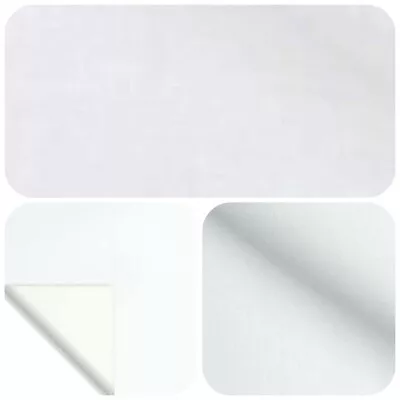 Cotton Sateen White Delux Curtain Lining Fabric  Free UK Postage SALE • £3.89