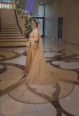 Faika Karim Asian Bridal Wedding Lengha • £1595