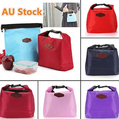 $6.95 • Buy Thermal Insulated Cooler Waterproof Picnic Lunch Bag Lunch Box Storage Portable