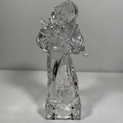Mikasa Crystal Herald Angelic Violin Figurine 8  Angel SN093/928 • $13.99
