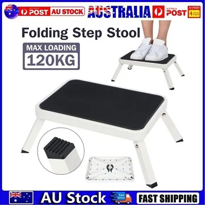 Foldable Caravan Entry Step Stool Non Slip Surface Camper Trailer Portable AU • $34.76