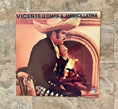 Vicente Fernandez Le Canta A America Latina LP Vinyl CBS Records Sealed • $24