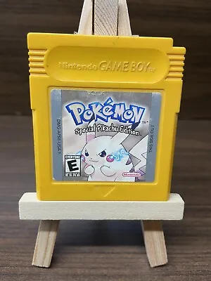 Pokemon Yellow Version: Special Pikachu Ed. Nintendo Game Boy Authentic Saves • $69.99
