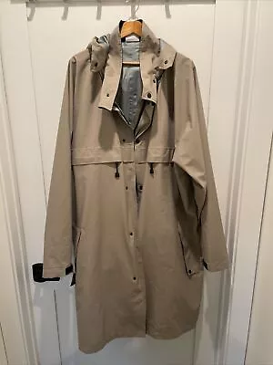 Vintage Travelsmith & Gore-Tex Raincoat Trench Coat W Hood XXL • $25