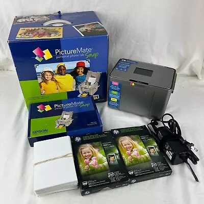 Epson PictureMate Snap Personal Digital Compact Photo Lab Inkjet Printer PM 240 • $74.99