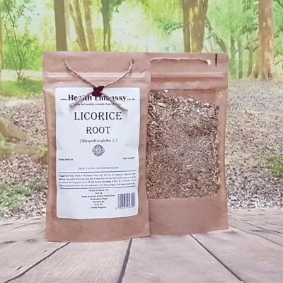 Licorice Root / Glycyrrhiza Glabra L / Herbal Tea Health Embassy  • £6.99