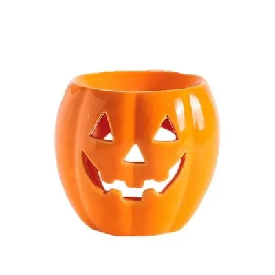 Yankee Candle Halloween Pumpkin Melt Warmer/Tart Burner. Rare Retired & VHTF! • £14.95