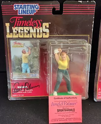 Arnold Palmer Autographed 1995 Timeless Legends Starting Lineup Figure + 1 More • $49.99
