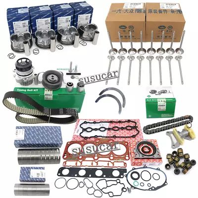 OEM Engine Rebuild Overhaul Kit For Φ20mm Audi  VW 2.0 T BWA BPY EA113 • $500