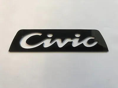 92 - 95  Honda Civic EG SEDAN CIVC LOGO JDM Acrylic 3RD Brake Light Lens • $12.99