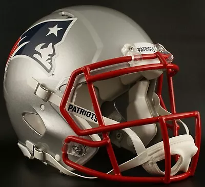 NEW ENGLAND PATRIOTS NFL Riddell SPEED Full Size Authentic Football Helmet • $299.99