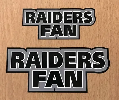 NFL Oakland Raiders Sticker Decal - Super Bowl Fantasy Football Raider Nation • $3.99