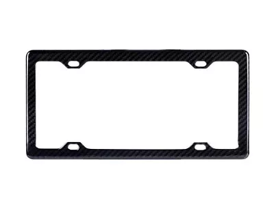 Car License Plate Frame Cover Hood Rear 4 Holes Real Carbon Fiber For Saab Smart • $51.99