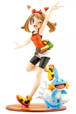 Pokemon ARTFX J May With Mudkip 1/8scale PVC Figure PV097 Kotobukiya Japan • $128.99