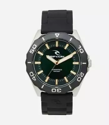 Rip Curl Mens DVR CLASSIC RUBBER SURF Waterproof WATCH New - A2977 Emerald • $189.99