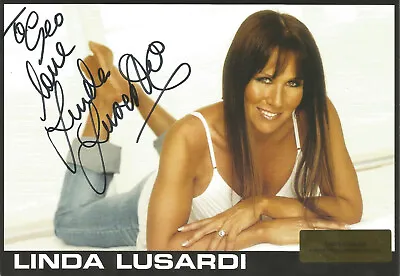 LINDA LUSARDI Signed Photograph - Beautiful Actress Model - Art Preprint • £7.99