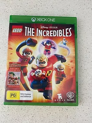 XBOX ONE Lego The Incredibles Disney Pixar LIKE NEW FREE POST • $20