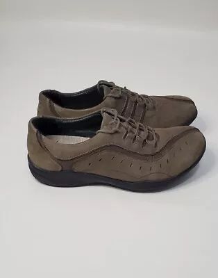 $20 • Buy Clarks Wave Wheel Womens 9M Brown Lace Up Comfort Casual Sneaker Shoes 86510