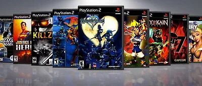 Replacement PlayStation 2 PS2 Titles J-L Covers And Cases. NO GAMES!  • $11.99