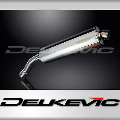 BMW F800 R 2009-2019 450mm OVAL STAINLESS BSAU SILENCER EXHAUST KIT • $180.40