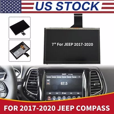 7  Replacement For JEEP 17-20 Uconnect LCD Display Touch Screen Radio Navigation • $89.99