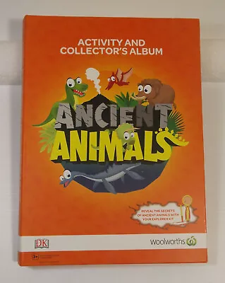 2015 Woolworths Ancient Animals 81 Card Set In Activity & Collectors Album • $12.50