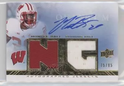 2013 Upper Deck Quantum New Generation Jersey /85 Montee Ball Rookie Auto RC • $14.33