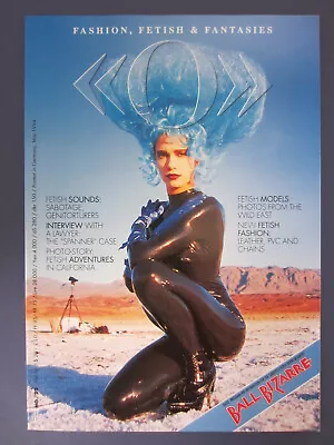 O Magazine #22 Latex Fetish Fashion German Skin Two 1994 Marquis RARE • £19.99