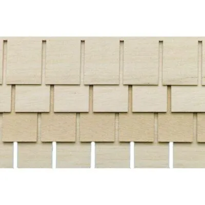 $4.25 • Buy Dollhouse Shingle Strips Roofing Tiles Pack Of 4 Wooden 1:12 Scale