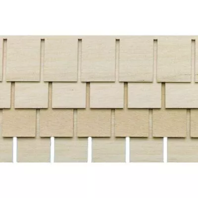$4.25 • Buy Dollhouse Shingle Strips Roofing Tiles Pack Of 4 Wooden 1:12 Scale