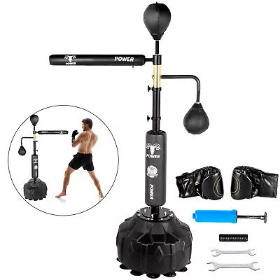 VEVOR Boxing Spinning Bar Freestanding Punch Adjustable Reflex Speed Training • $168.99