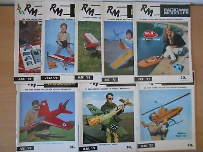 Radio Modeller Magazine Job Lot 1970s  Hobby Aircraft • £10.99