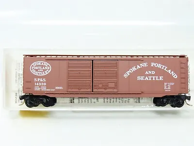 N Scale Micro-Trains MTL 34210 SP&S Spokane Portland & Seattle 50' Boxcar #14339 • $24.95