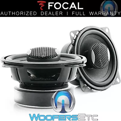 Focal Isc-100 Pro 4  2-way Sound Quality Aluminum Tweeters Coaxial Car Speakers • $149.99