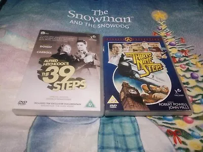 £5.99 • Buy The 39 Steps [DVD] 1939 + 1978 Versions Starring Robert Donat, Robert Powell 