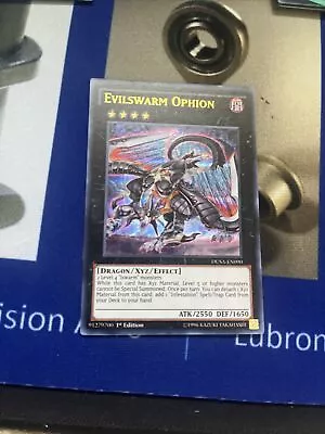 Yugioh: Evilswarm Ophion - DUSA-EN090 - Ultra Rare - 1st Edition - NM • $3.50