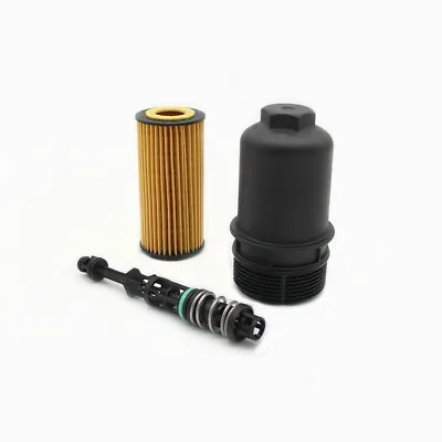 Oil Filter Housing Cap & Piece & Oil Filter Fit For VW Jetta 15-18 AUDI • $39.98