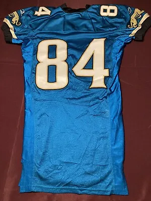 Jacksonville Jaguars NFL Team Issued #84 Vintage Game Jersey From 2002 Season • $199.99