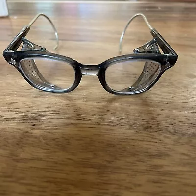 $48 • Buy American Optical Safety Glasses AO 3/4 Vintage 1940’s