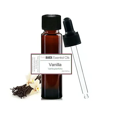 $2.95 • Buy Pure Vanilla Essential Oil For Skin Body Care, Diffuser, Soap, Lip Gloss 10ml
